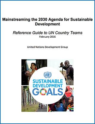 agenda 2030 des nations unies pour le développement durable