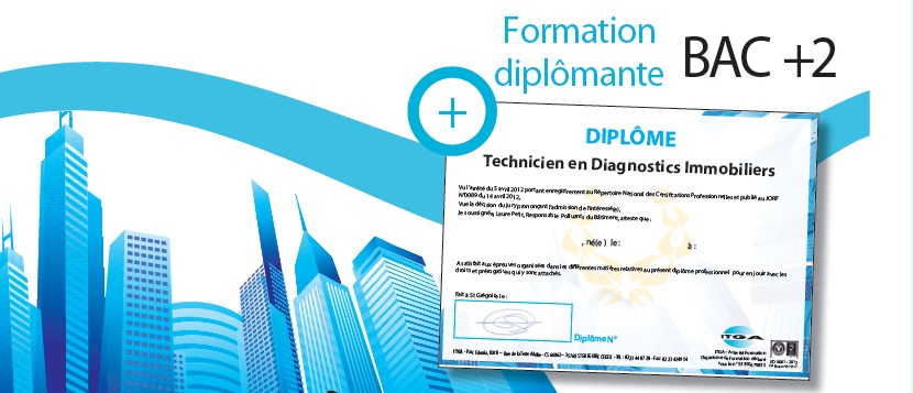 formation diagnostiqueur immobilier