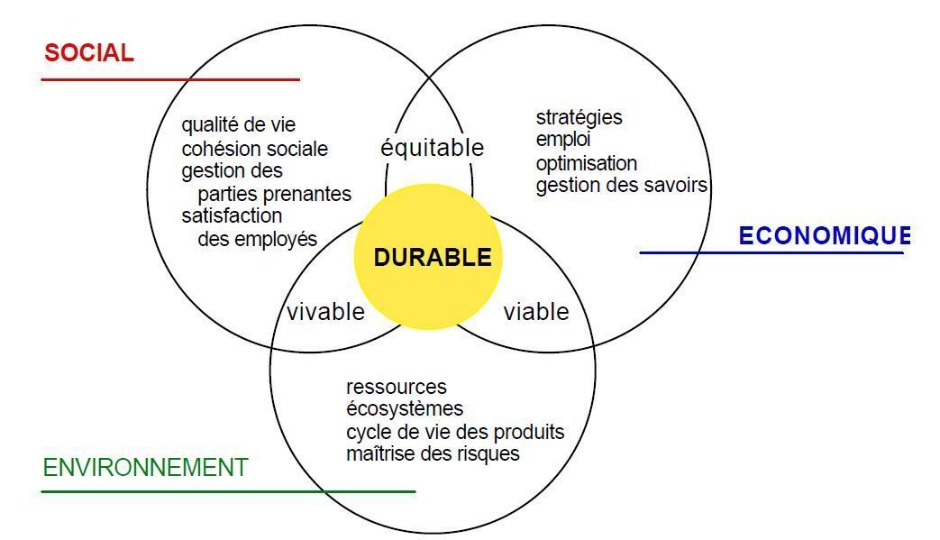 les stratégies du développement durable