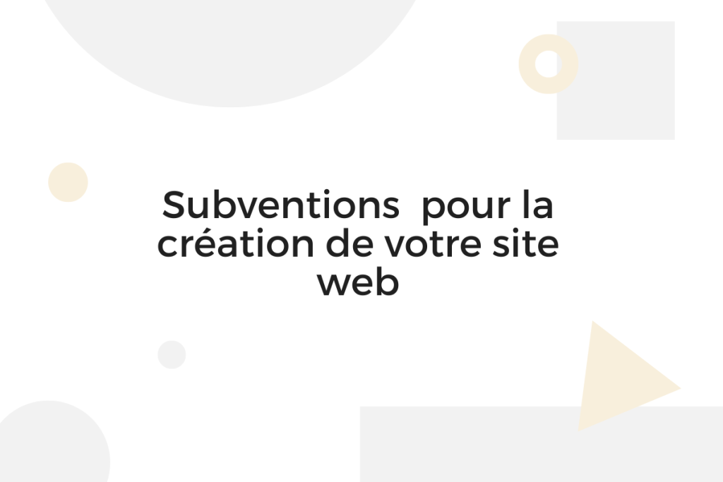 voici comment faire une demande de subvention