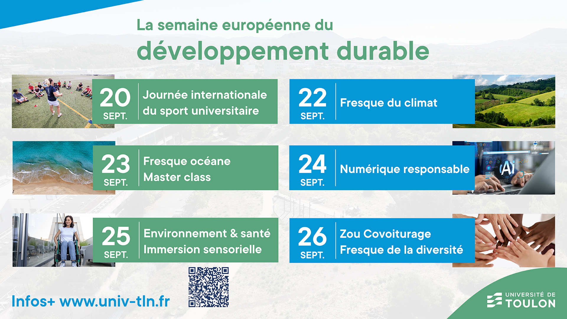 semaine étudiante du développement durable 2022